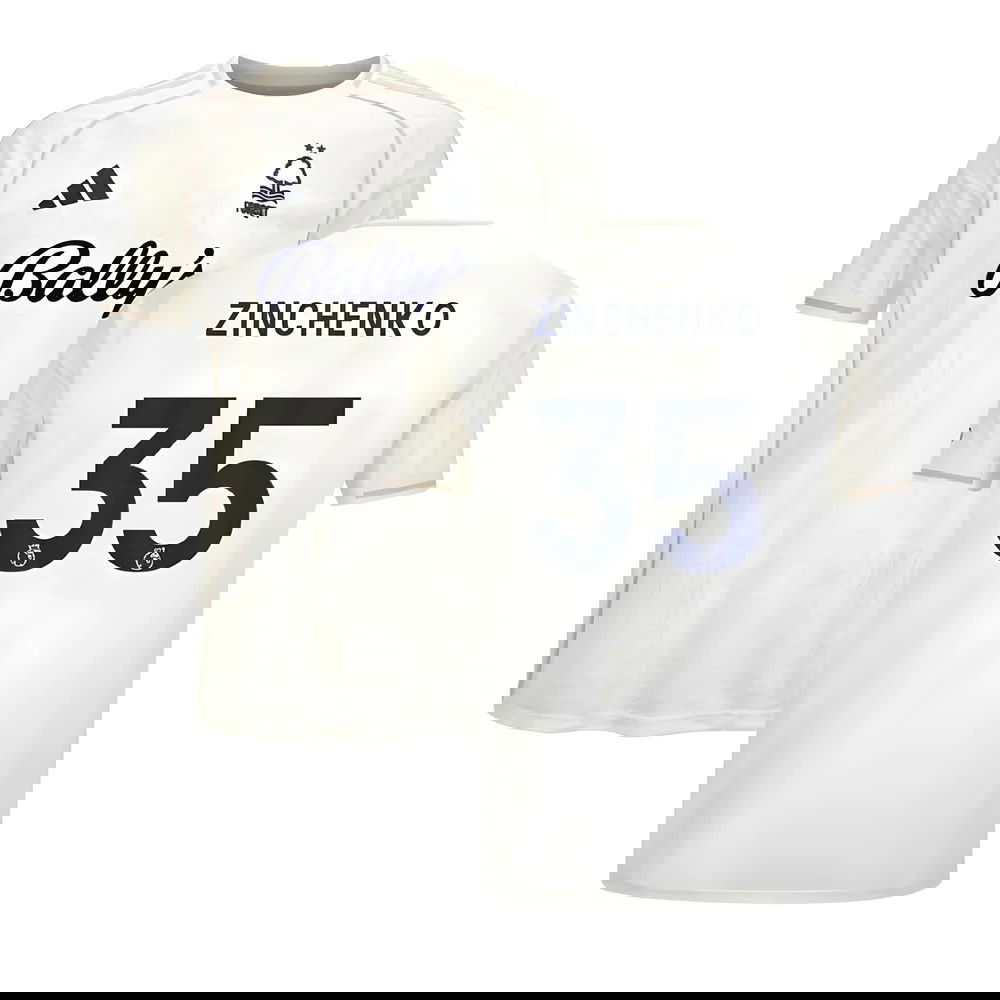 2025-2026 Nottingham Forest Away Shirt (Zinchenko 35)