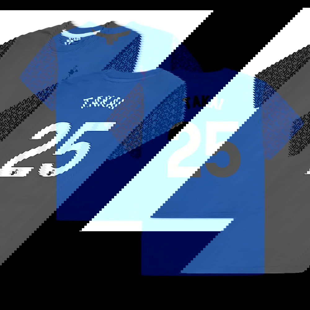 Tottenham Hotspur Graphic T-shirt (Blue) - Kids (Takai 25)