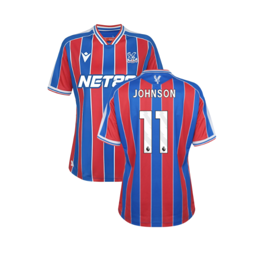 2025-2026 Crystal Palace Home Shirt (Womens) (Johnson 11)