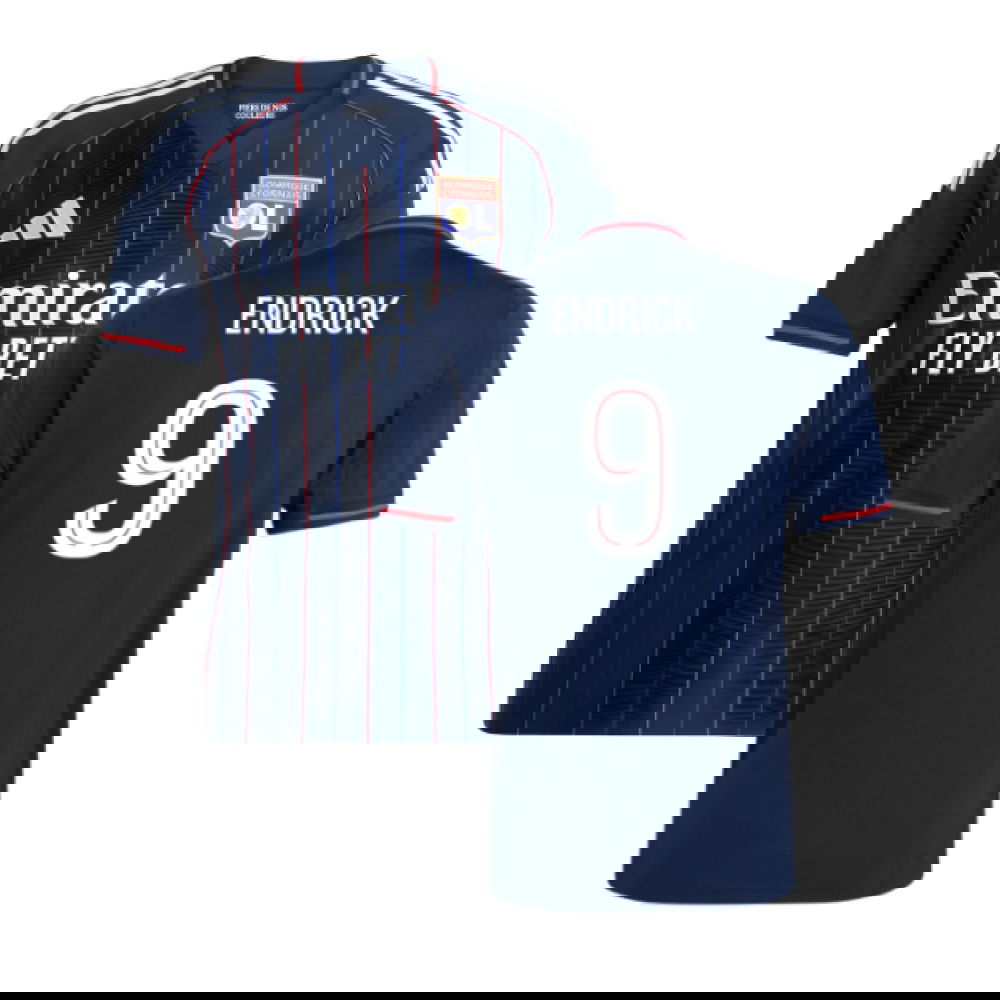 2025-2026 Olympique Lyon Away Shirt (Endrick 9)