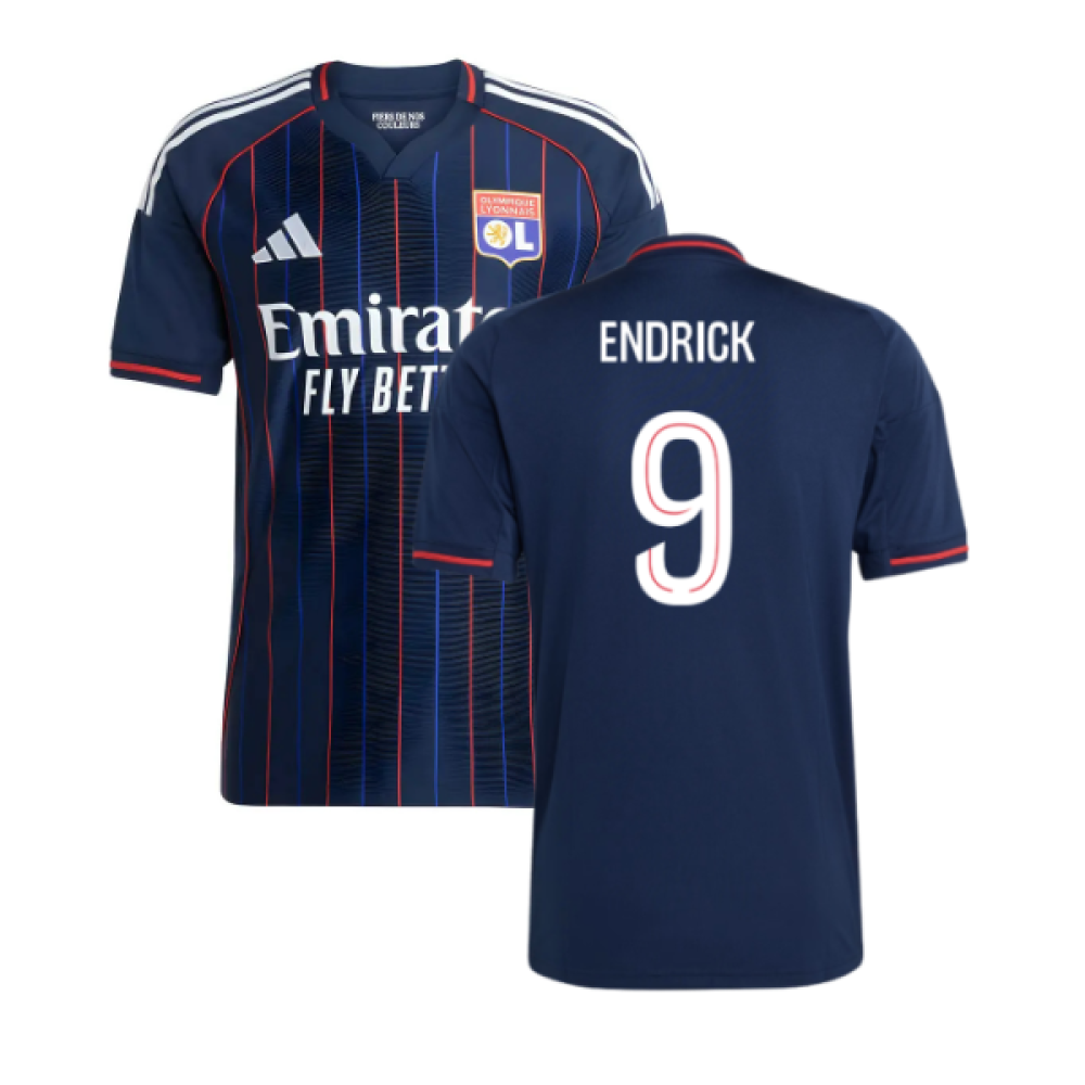 2025-2026 Olympique Lyon Away Shirt (Endrick 9)