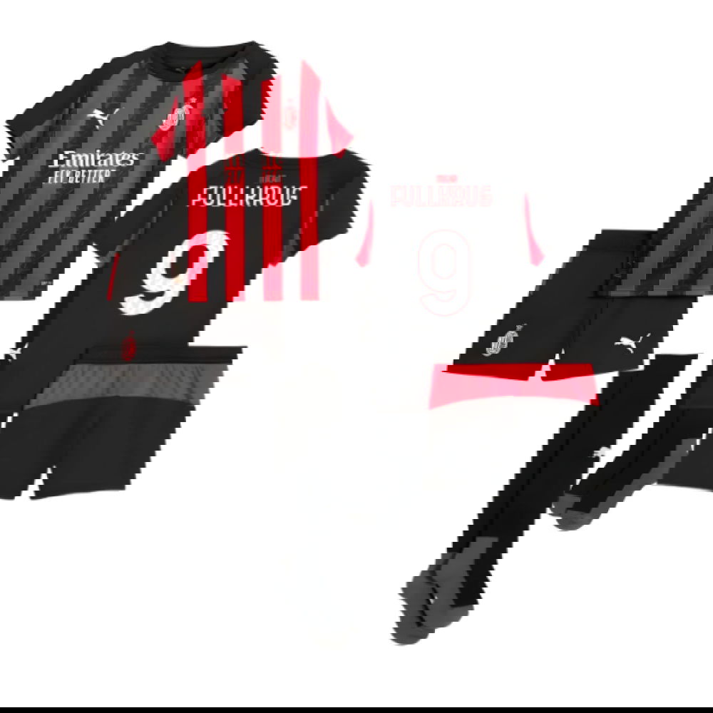 2025-2026 AC Milan Home Mini Kit (Fullkrug 9)