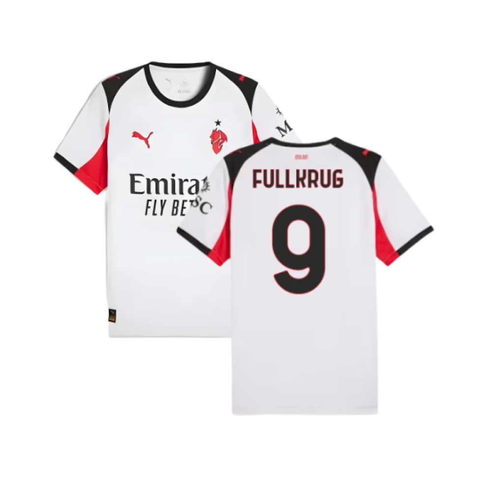 2025-2026 AC Milan Away Shirt (Fullkrug 9)