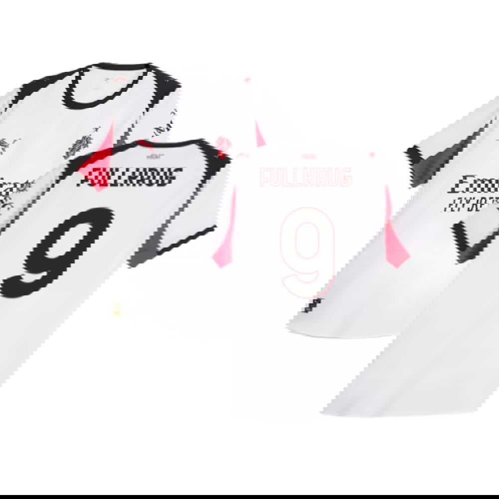 2025-2026 AC Milan Authentic Away Shirt (Fullkrug 9)