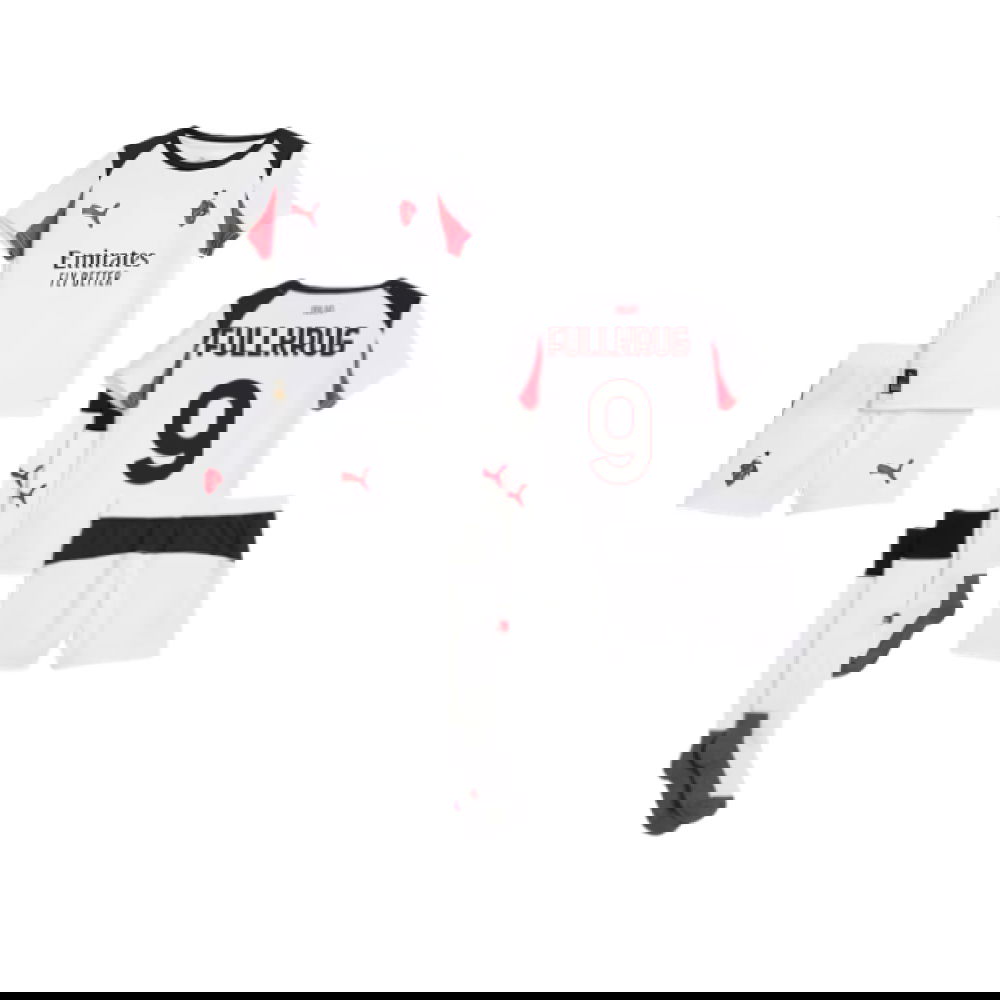 2025-2026 AC Milan Away Mini Kit (Fullkrug 9)