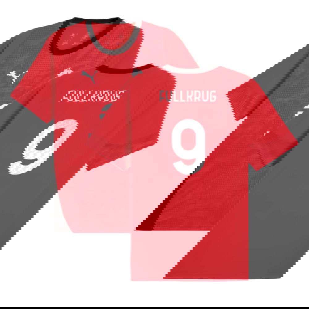 2025-2026 AC Milan Training Jersey (Red) (Fullkrug 9)