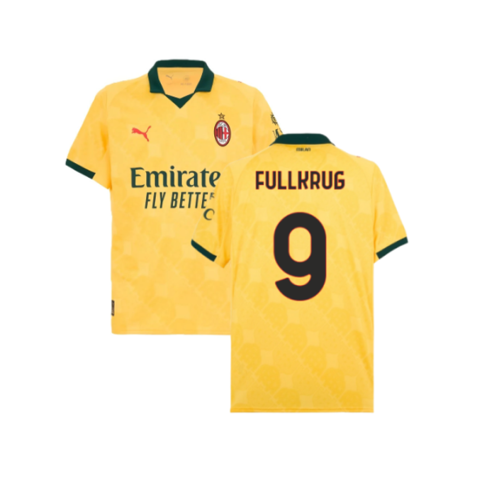2025-2026 AC Milan Third Shirt (Fullkrug 9)