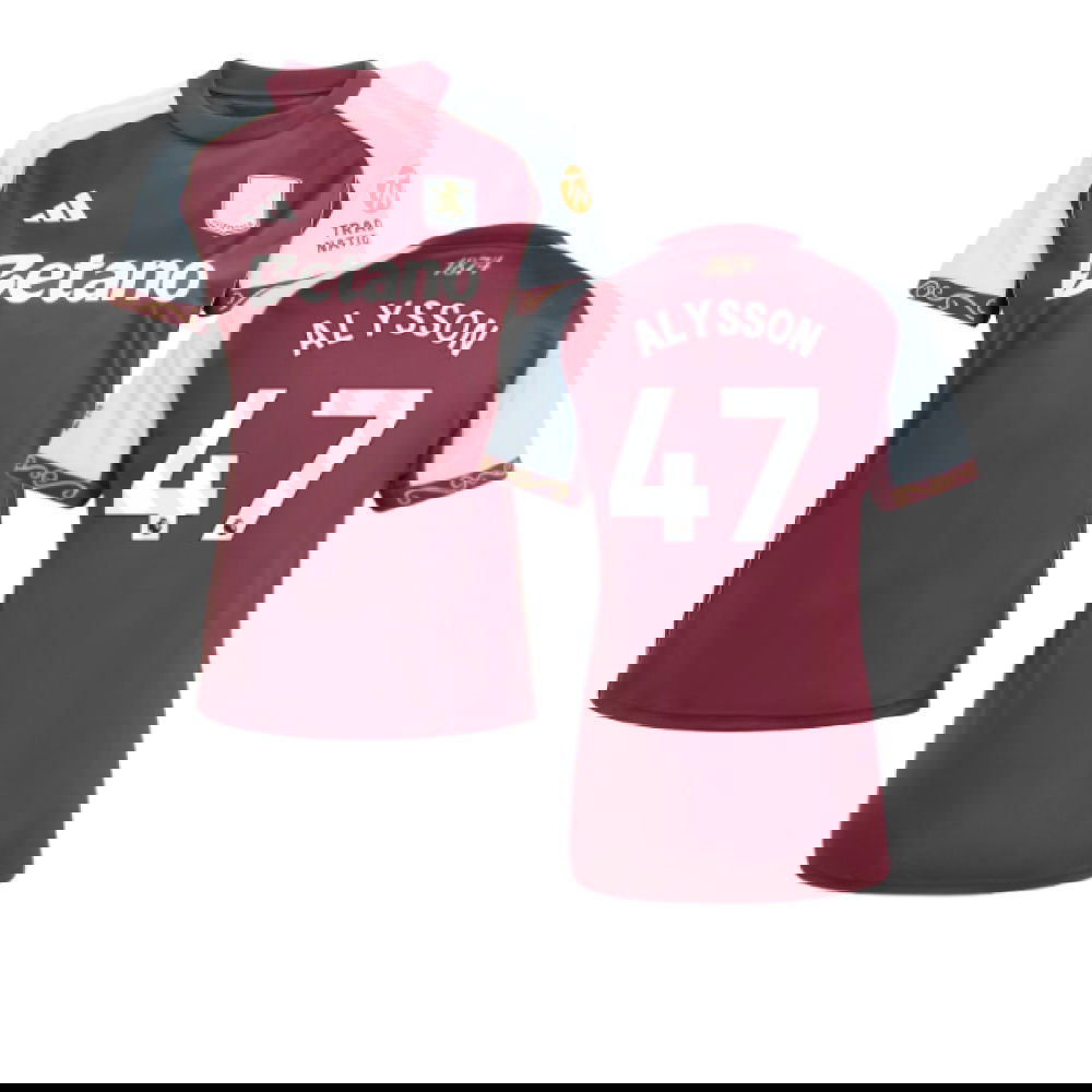 2025-2026 Aston Villa Home Shirt (Womens) (Alysson 47)