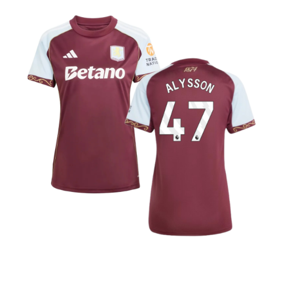 2025-2026 Aston Villa Home Shirt (Womens) (Alysson 47)