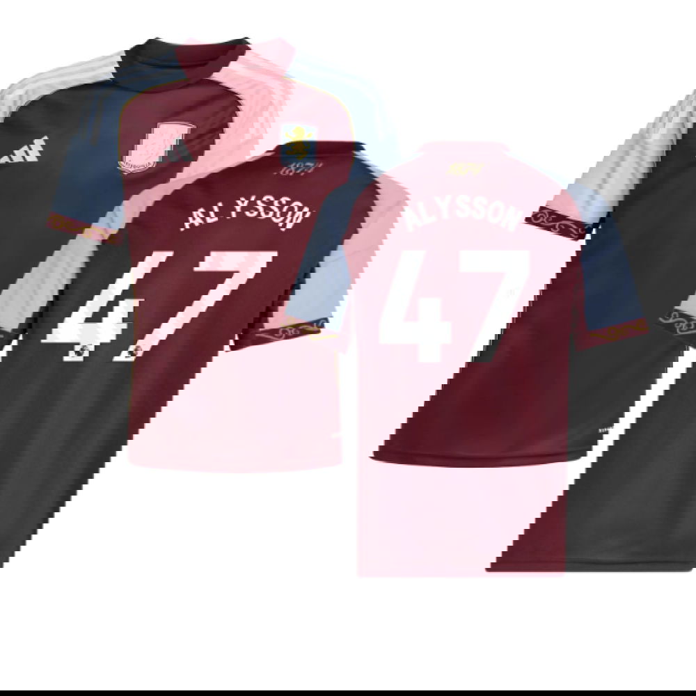 2025-2026 Aston Villa Home Shirt (Kids) (Alysson 47)