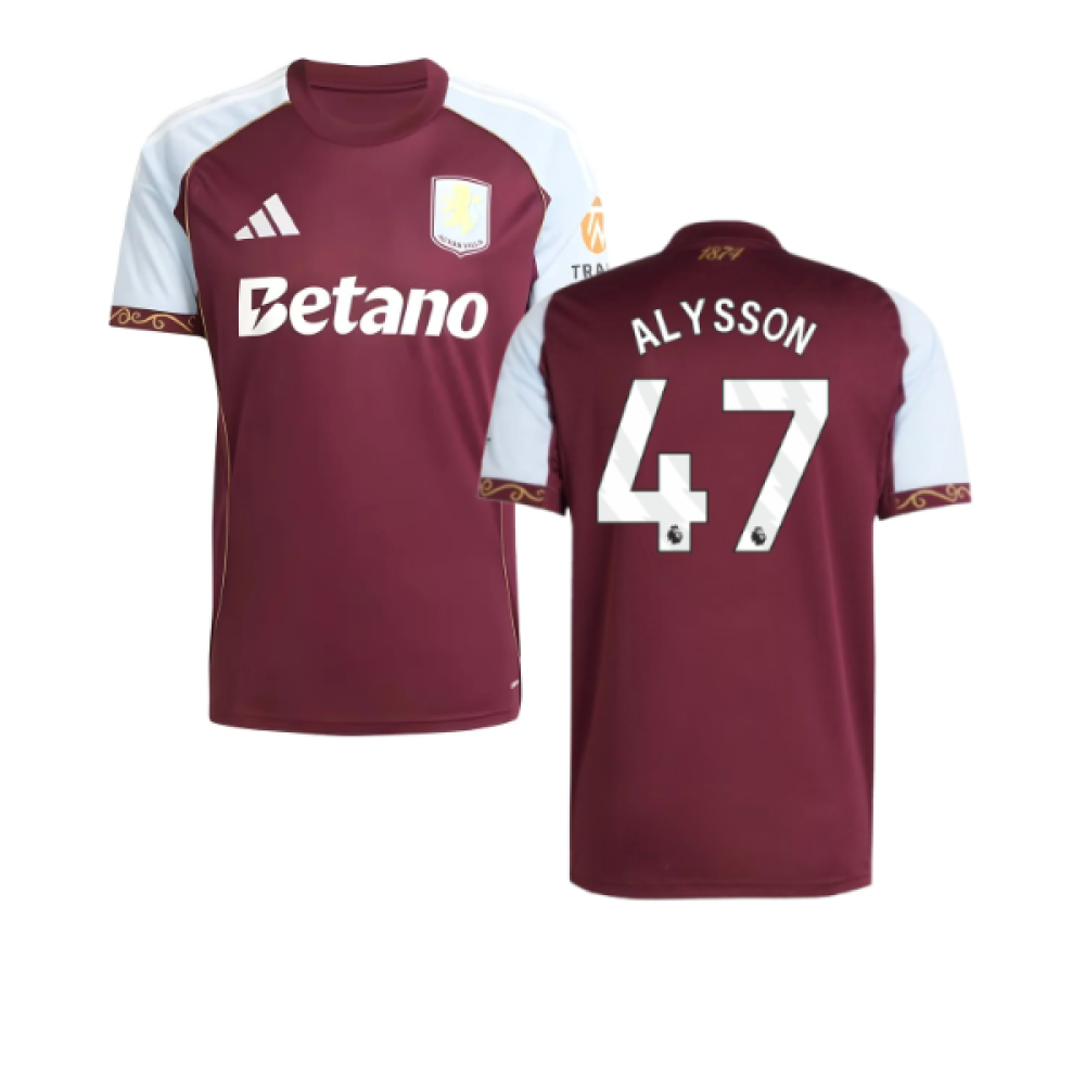 2025-2026 Aston Villa Home Shirt (Alysson 47)