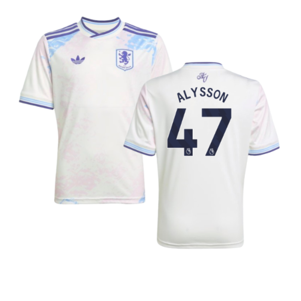 2025-2026 Aston Villa Third Shirt - Kids (Alysson 47)