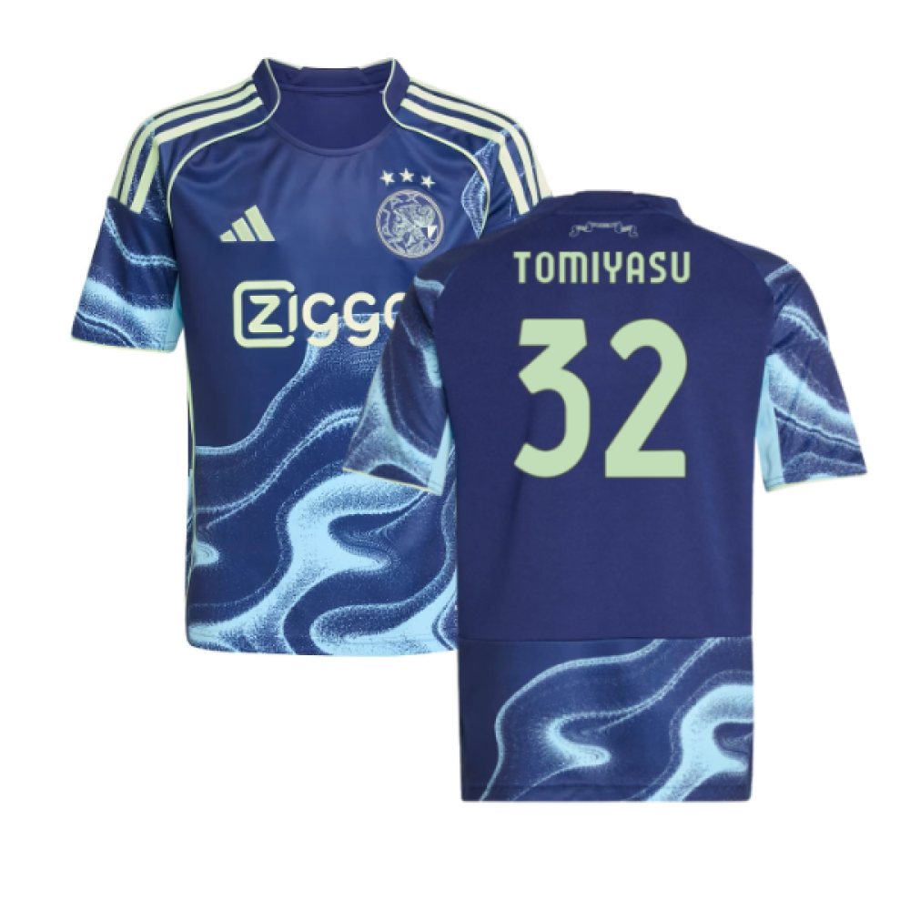 2025-2026 Ajax Away Shirt (Kids) (Tomiyasu 32)