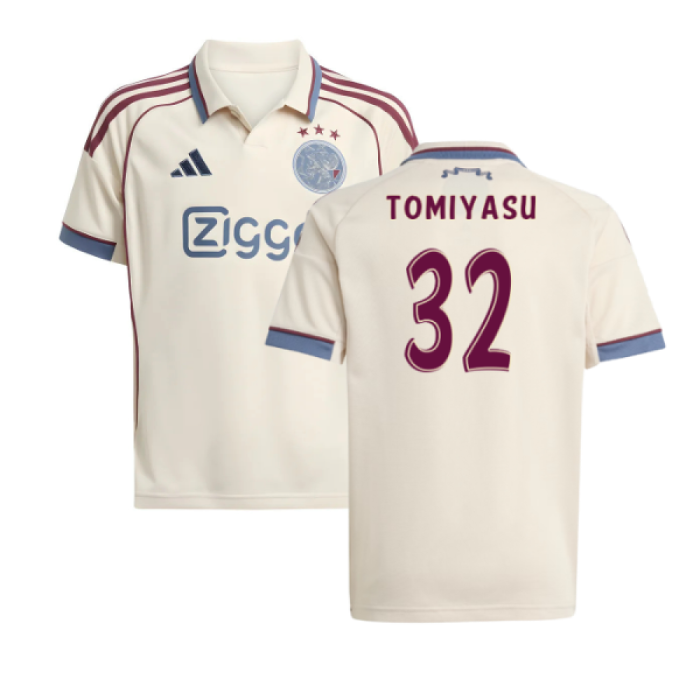 2025-2026 Ajax Third Shirt (Kids) (Tomiyasu 32)
