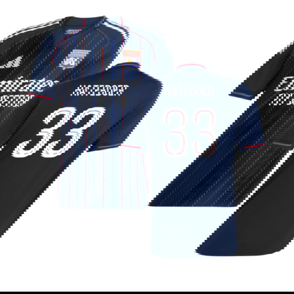 2025-2026 Olympique Lyon Away Shirt (Hateboer 33)