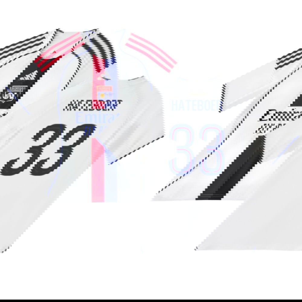 2025-2026 Olympique Lyon Home Shirt (Kids) (Hateboer 33)