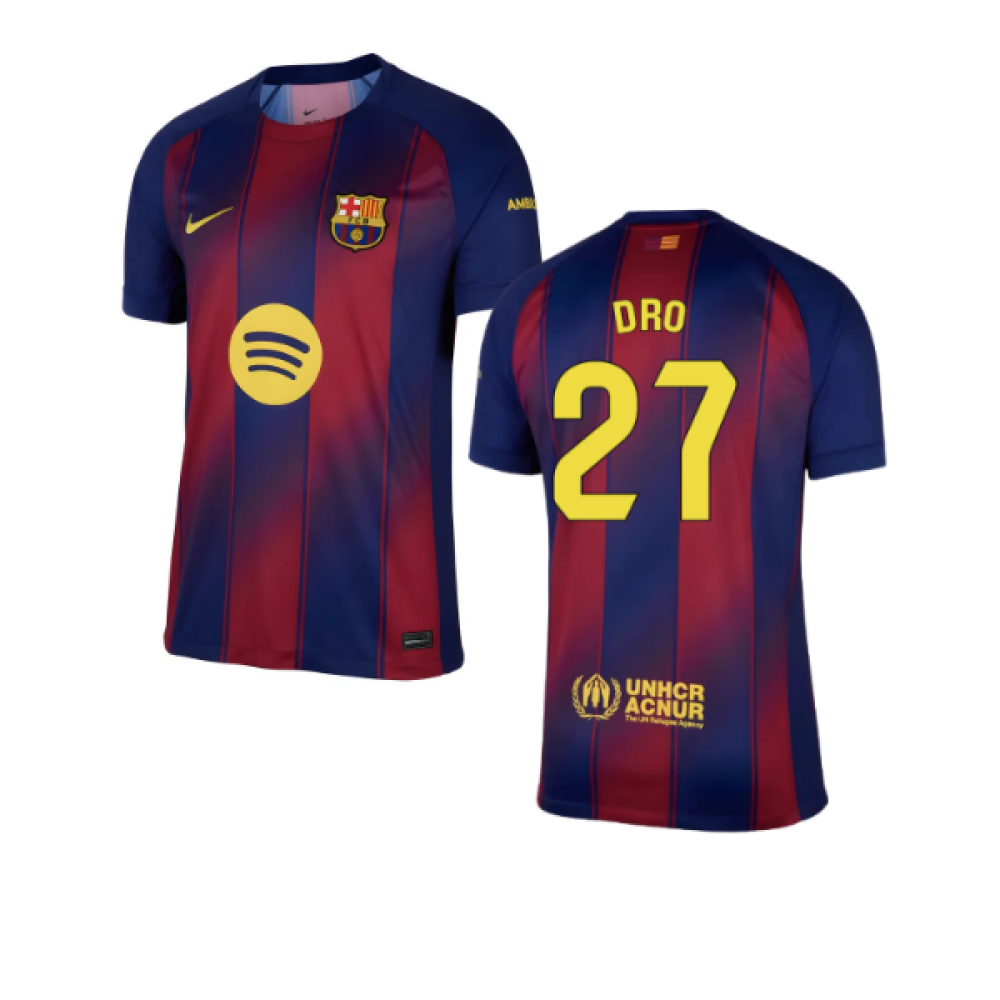 2025-2026 Barcelona Home Shirt (Dro 27)