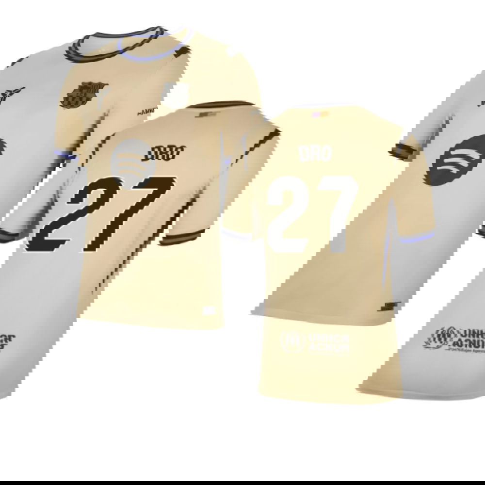 2025-2026 Barcelona Away Shirt (Dro 27)