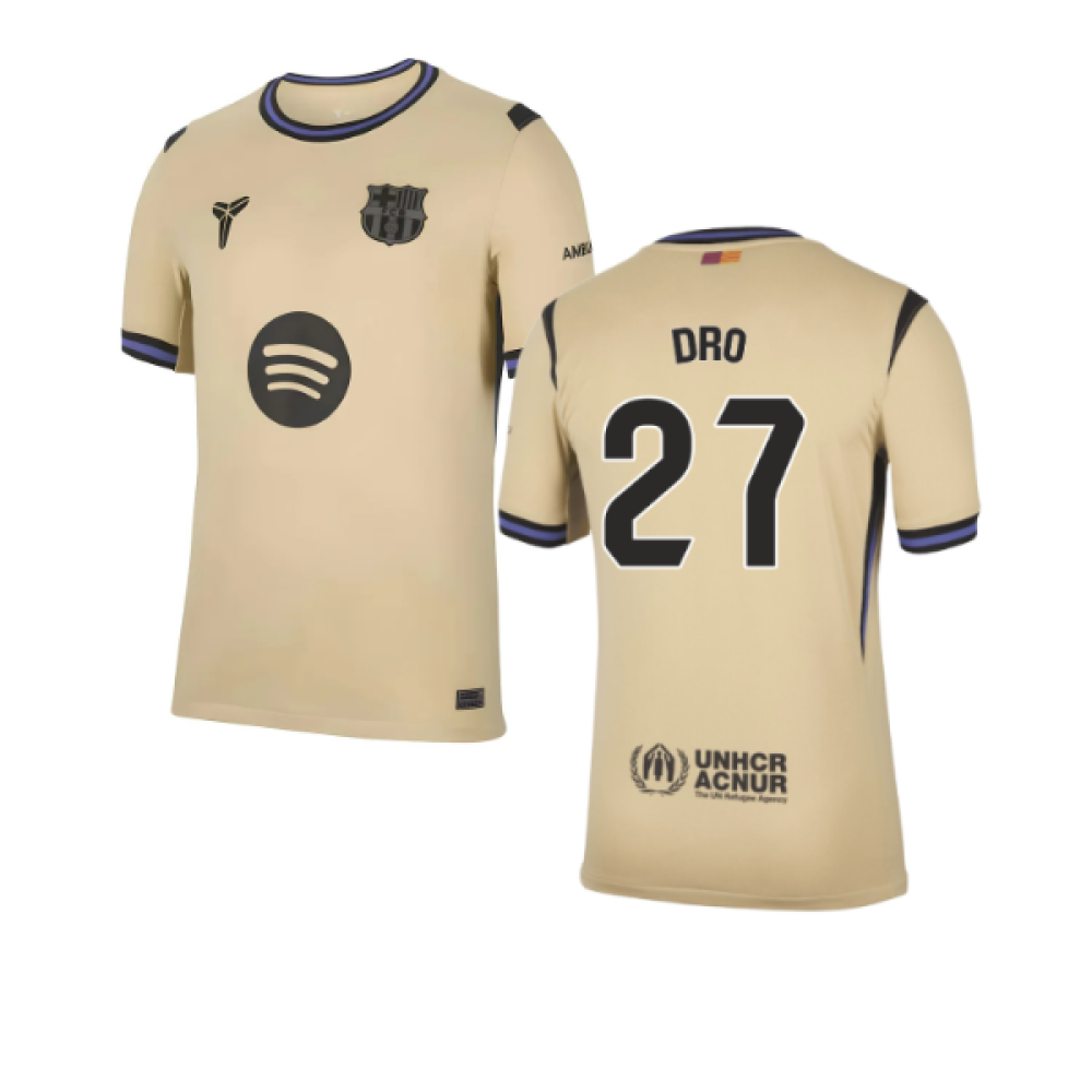 2025-2026 Barcelona Away Shirt (Dro 27)