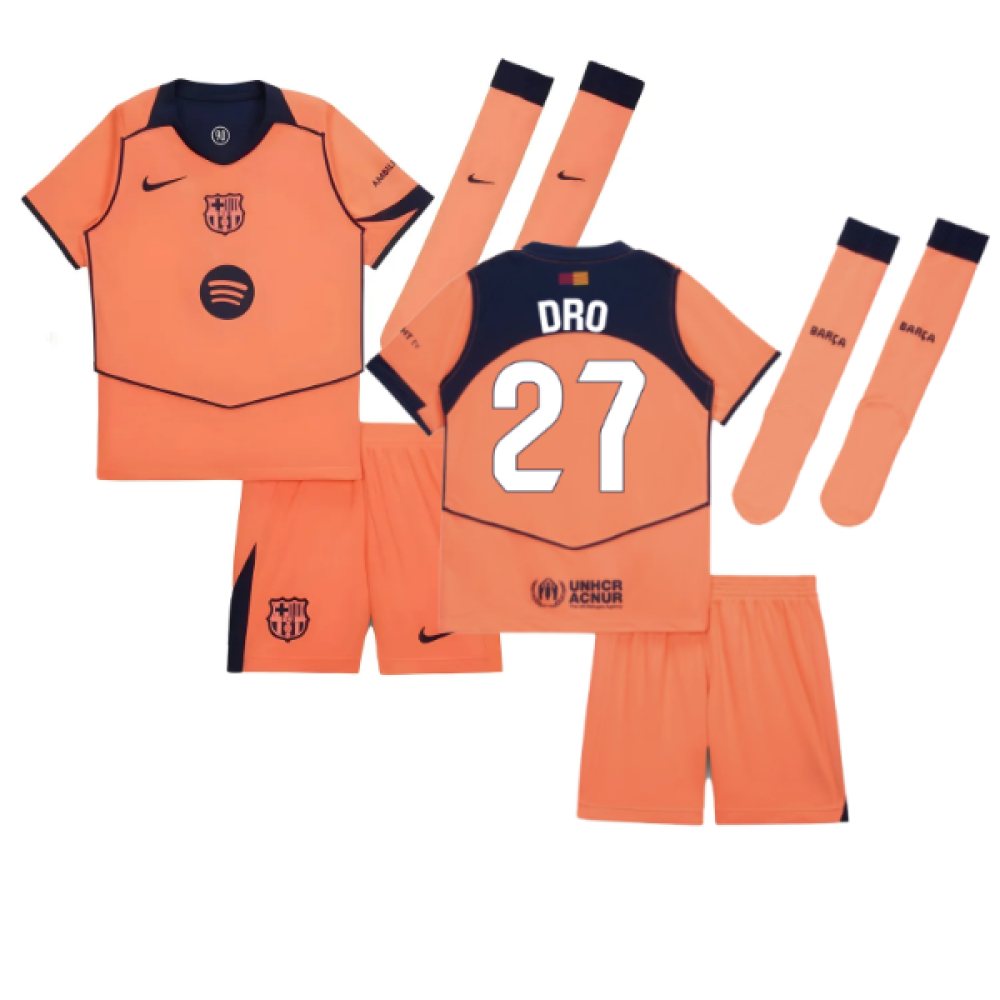 2025-2026 Barcelona Third Mini Kit (Dro 27)