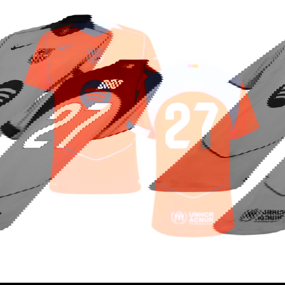 2025-2026 Barcelona Authentic Third Shirt (Dro 27)