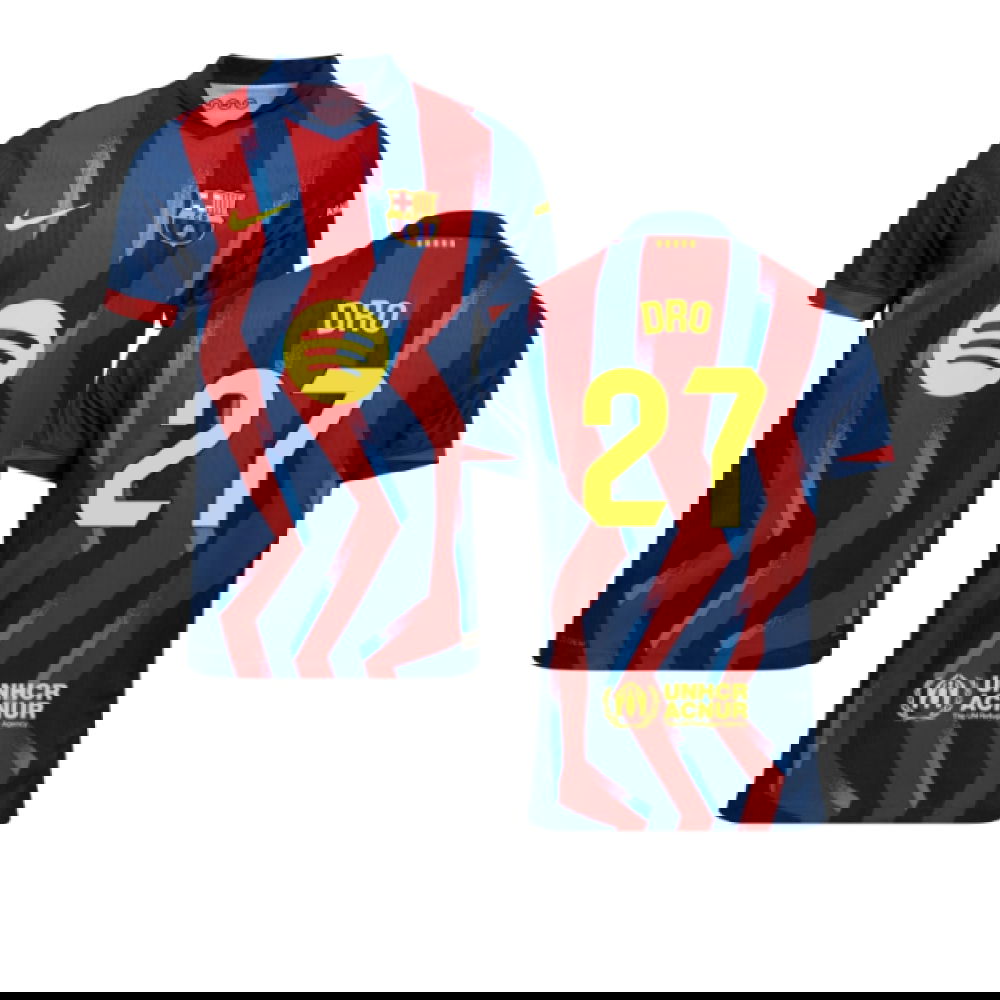 2025-2026 Barcelona Authentic Dri-Fit SE Fourth Shirt (Dro 27)