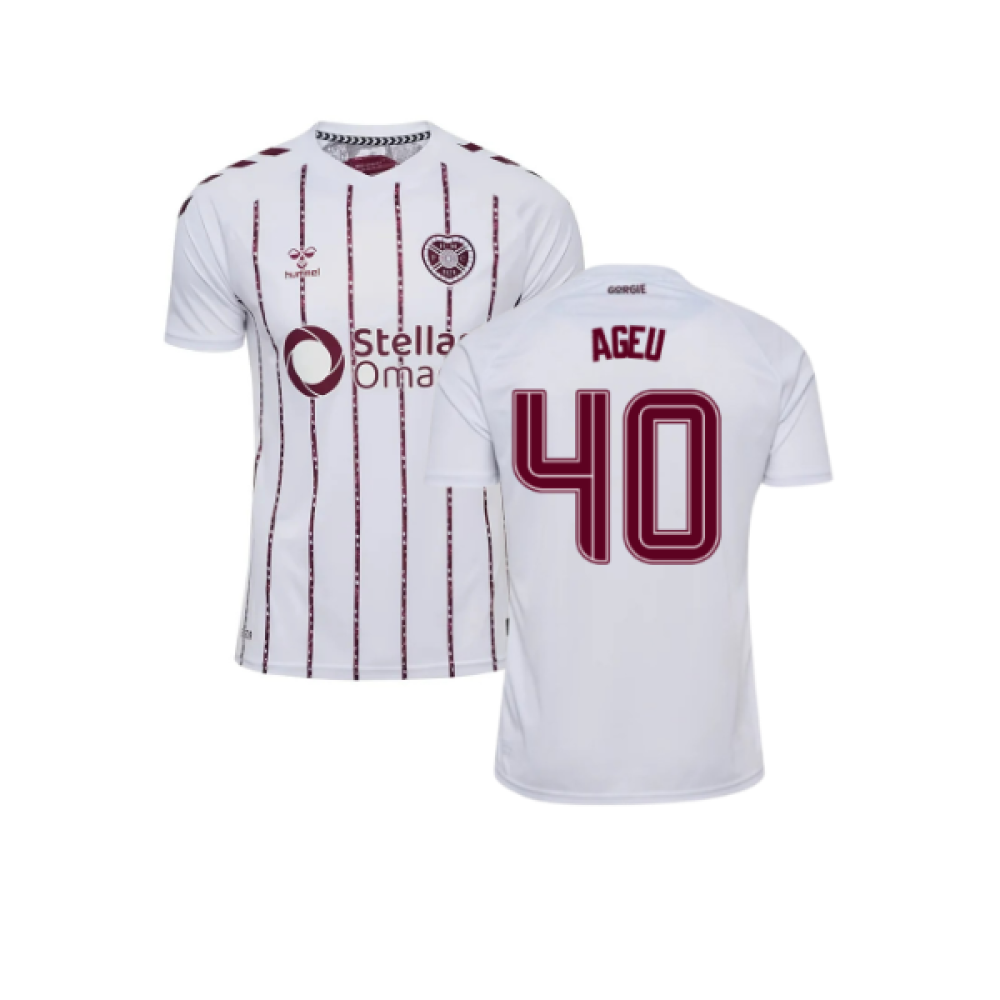 2025-2026 Hearts Away Shirt (Ageu 40)