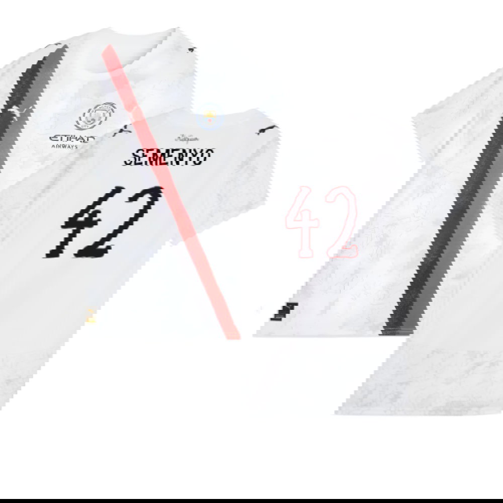 2025-2026 KIDSUPER x Manchester City CWC Shirt (White) - Womens (Semenyo 42)