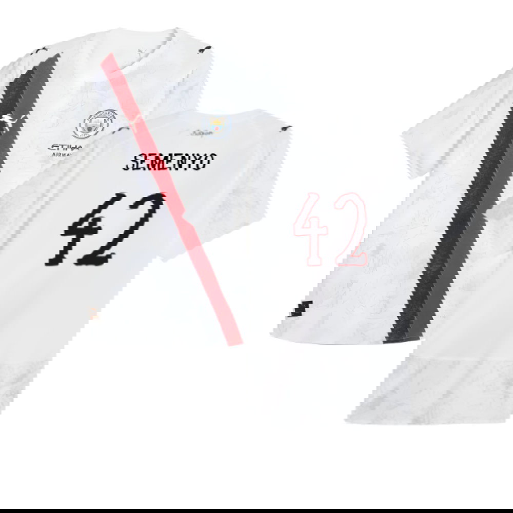 2025-2026 KIDSUPER x Manchester City CWC Authentic Shirt (White) (Semenyo 42)
