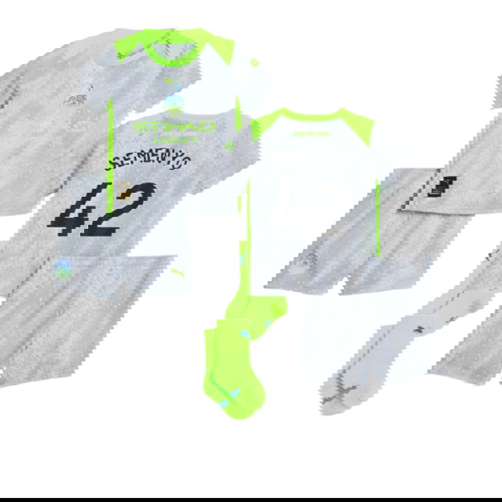 2025-2026 Man City Third Baby Kit (Semenyo 42)