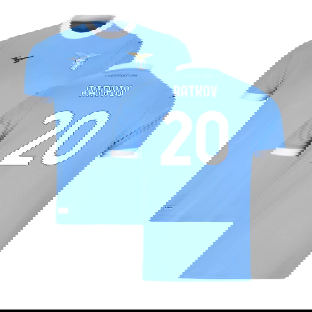 2025-2026 Lazio Home Shirt (Kids) (Ratkov 20)
