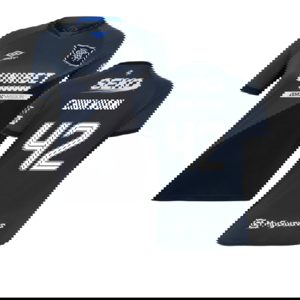 2025-2026 Rangers Third Shirt - Womens (Chukwuani 42)