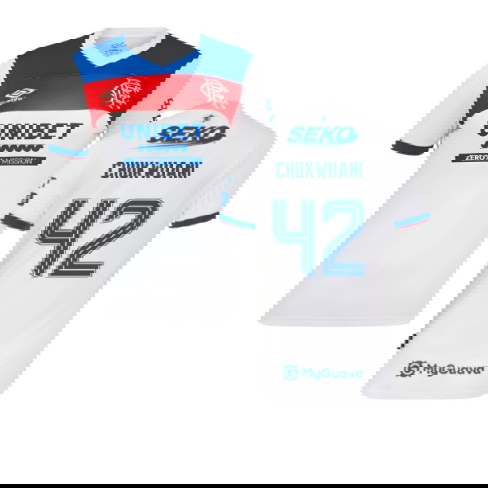 2025-2026 Rangers Away Shirt (Womens) (Chukwuani 42)