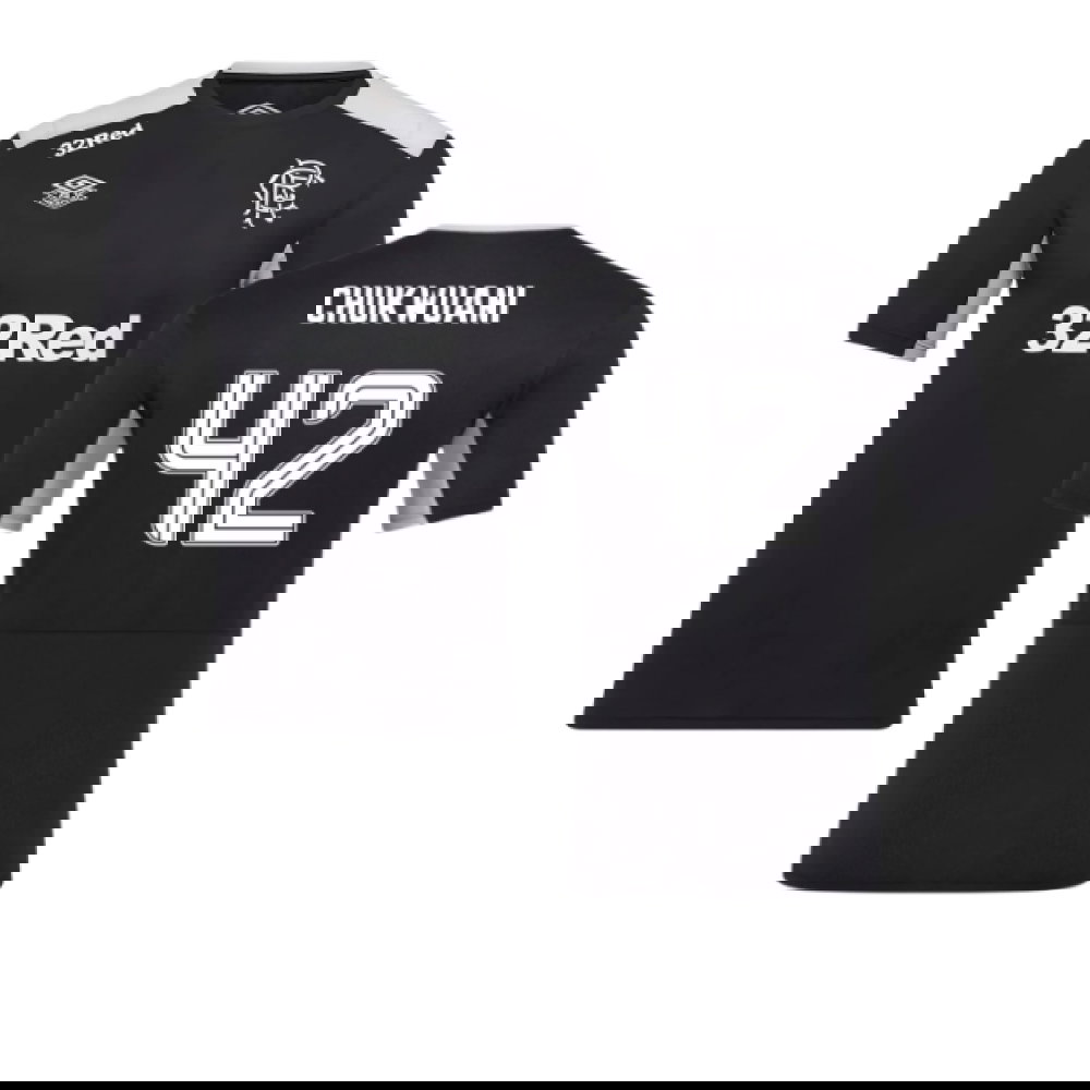 2025-2026 Rangers Pro Training Tee (Caviar) (Chukwuani 42)