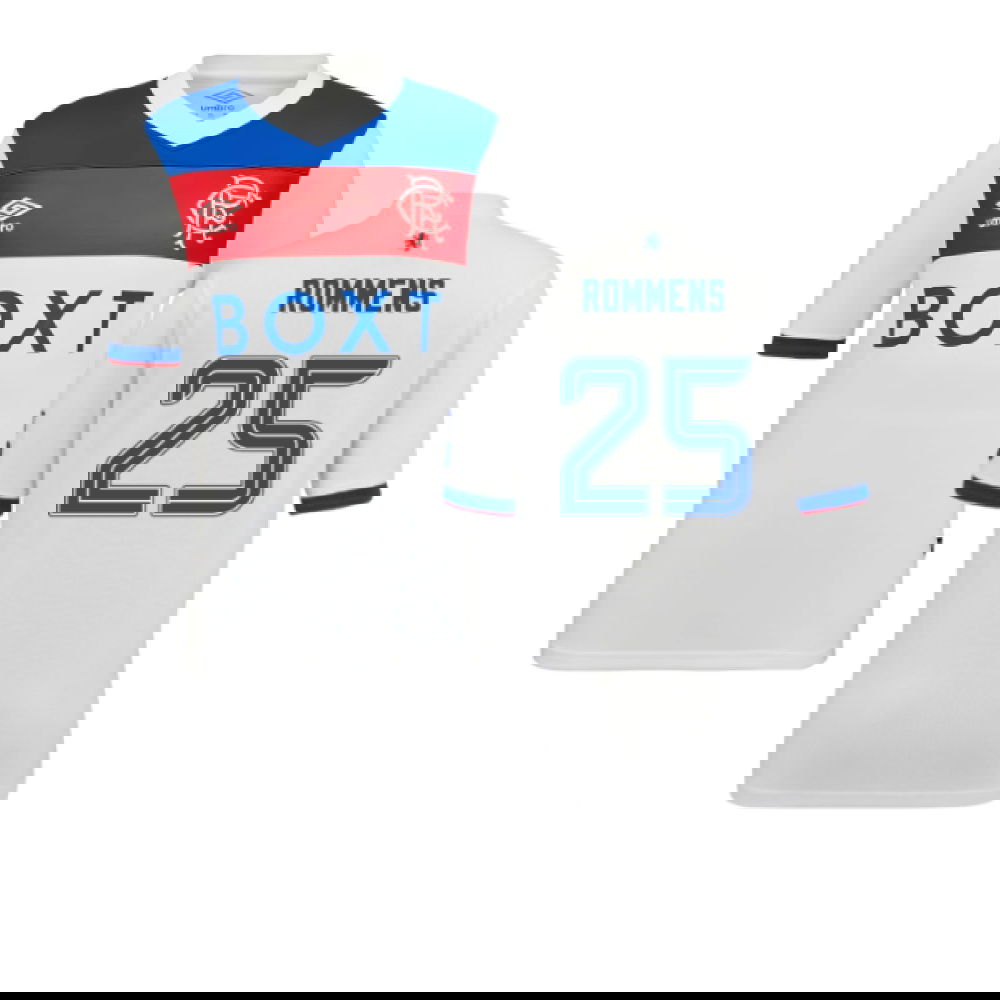 2025-2026 Rangers Away Shirt (Kids) (Rommens 25)