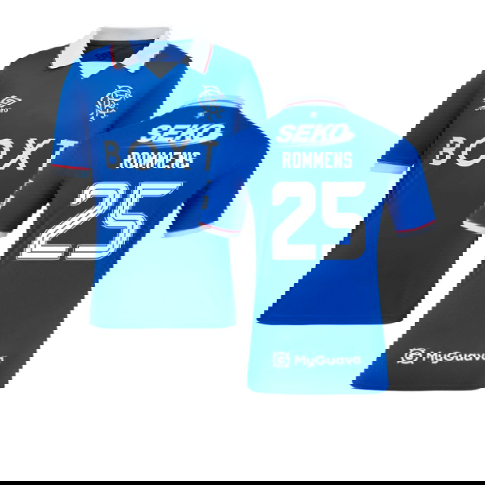 2025-2026 Rangers Home Shirt (Kids) (Rommens 25)