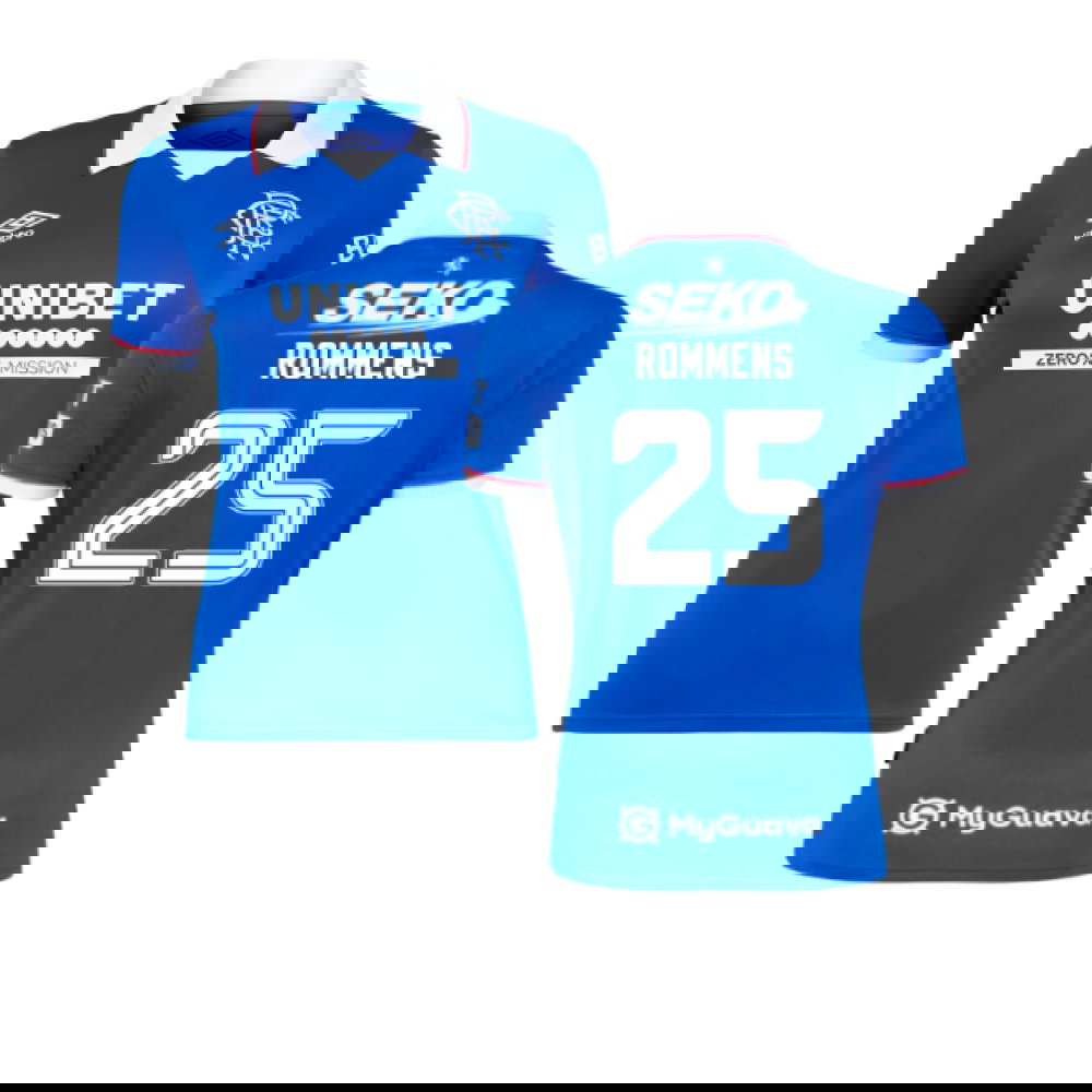 2025-2026 Rangers Home Shirt - Womens (Rommens 25)