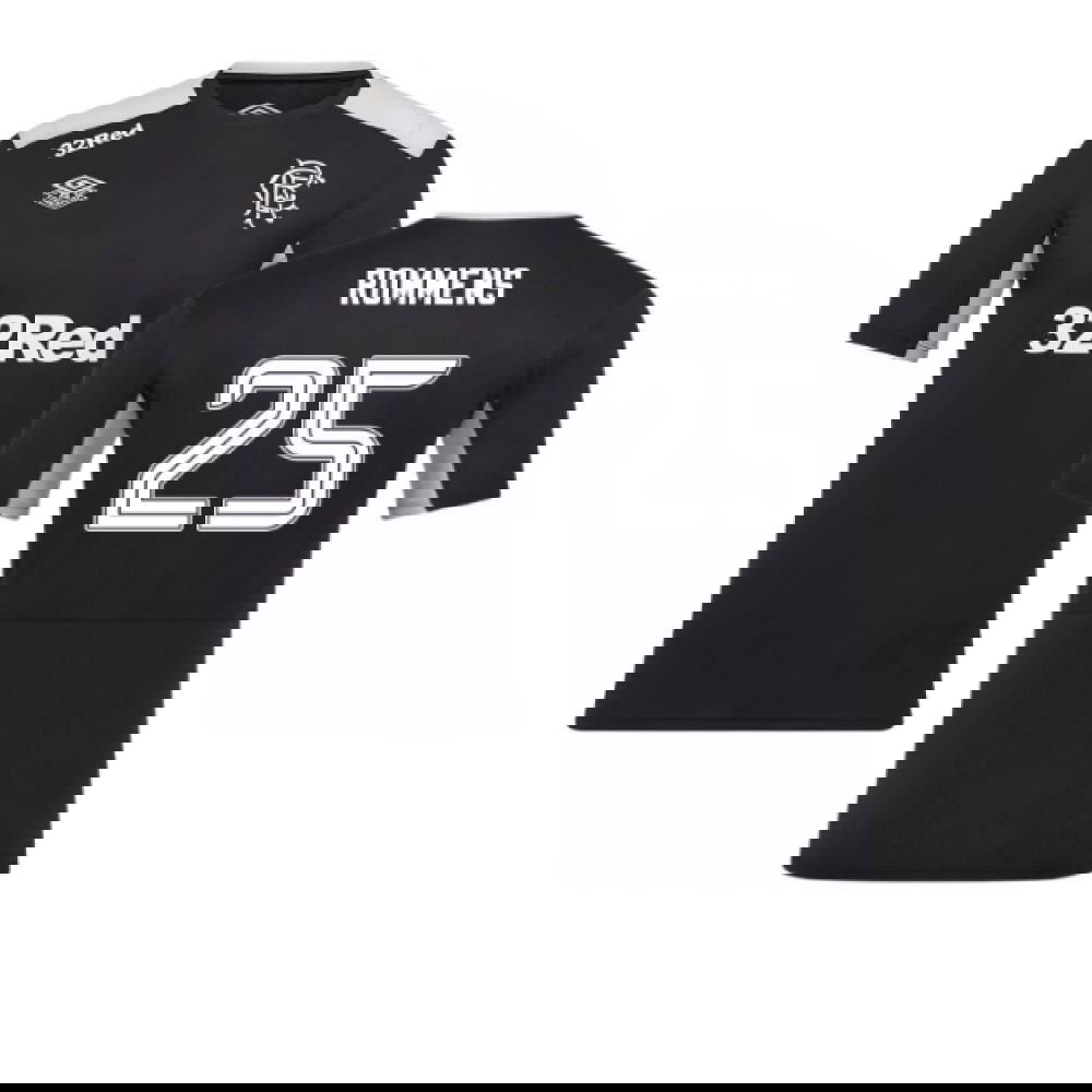 2025-2026 Rangers Pro Training Tee (Caviar) (Rommens 25)