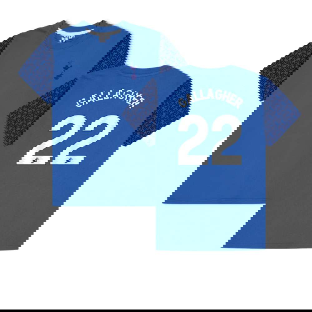 Tottenham Hotspur Graphic T-shirt (Blue) - Kids (Gallagher 22)