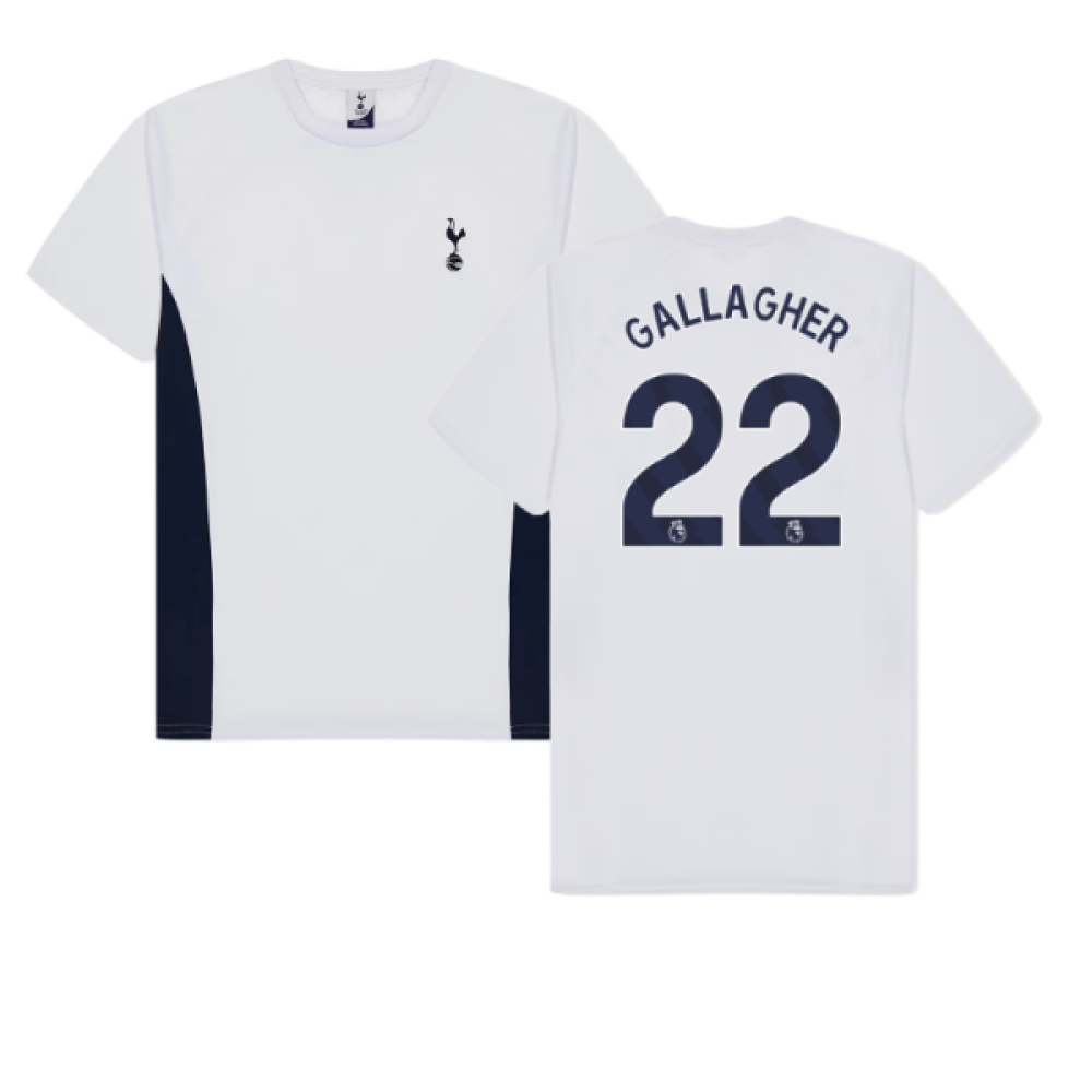 Tottenham Hotspur Poly T-shirt (White) (Gallagher 22)