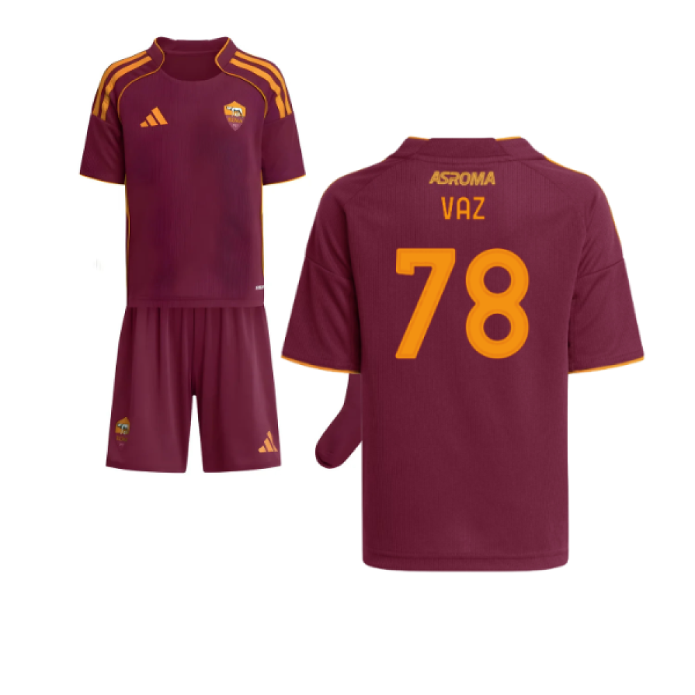 2025-2026 AS Roma Home Mini Kit (Vaz 78)