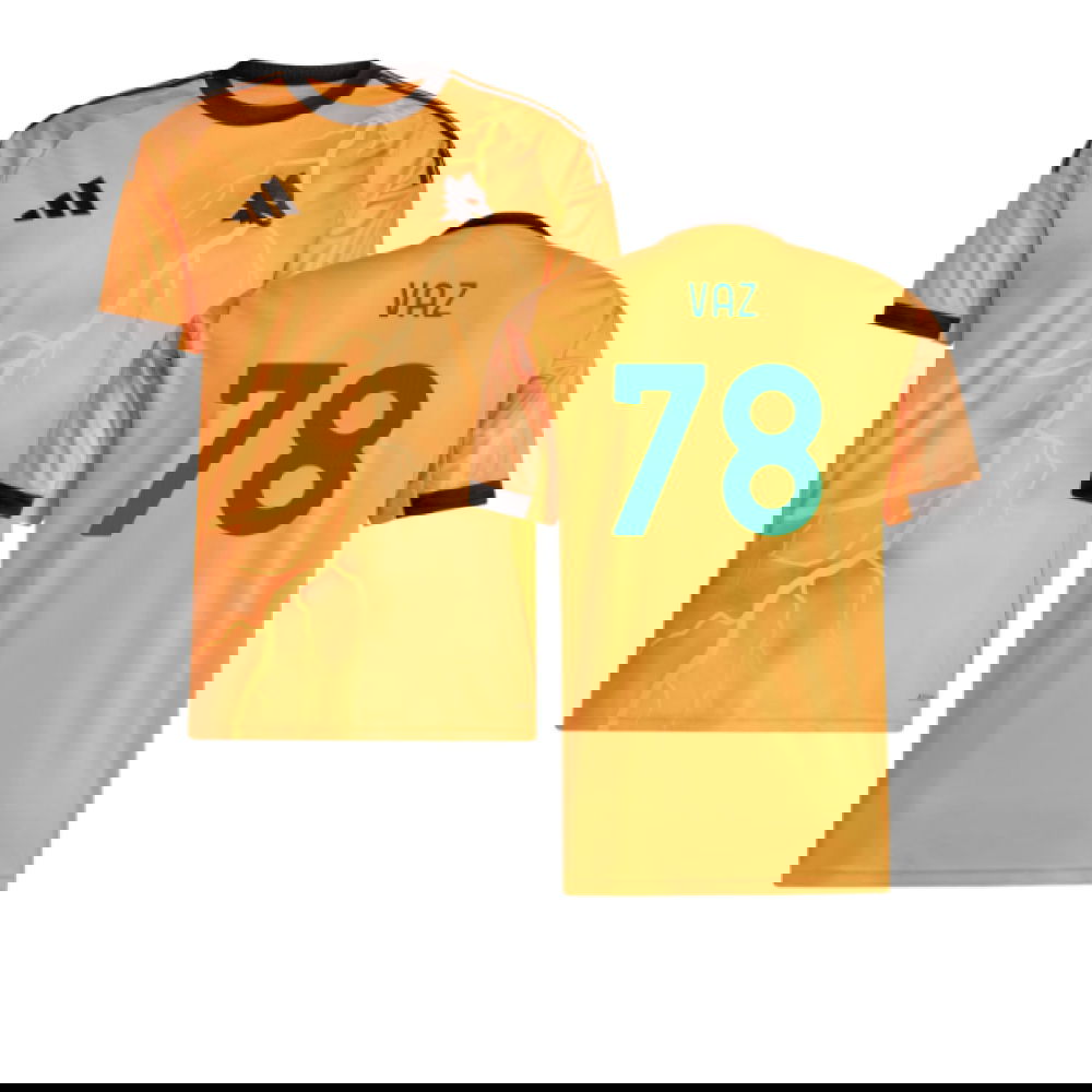 2025-2026 Roma Away Shirt (Vaz 78)