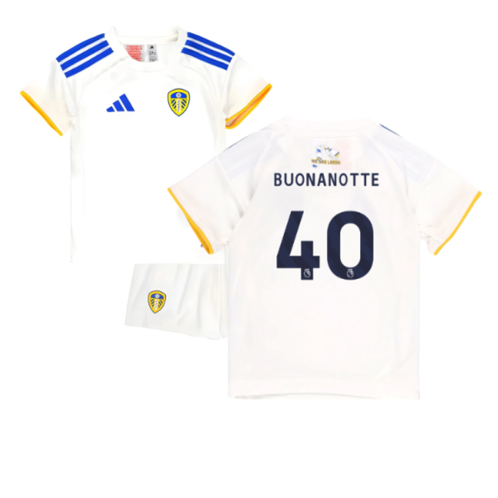 2025-2026 Leeds United Home Baby Kit (Buonanotte 40)