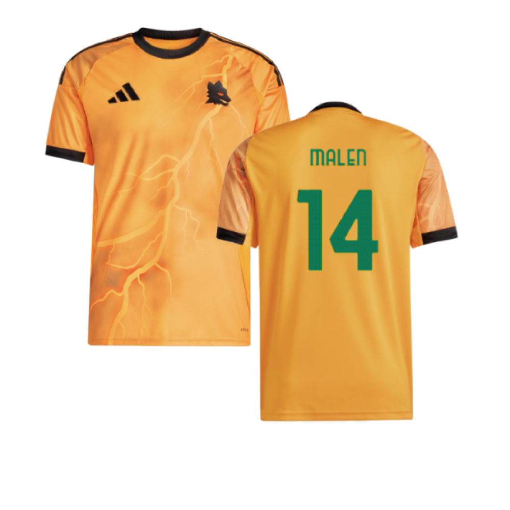 2025-2026 Roma Away Shirt (Malen 14)