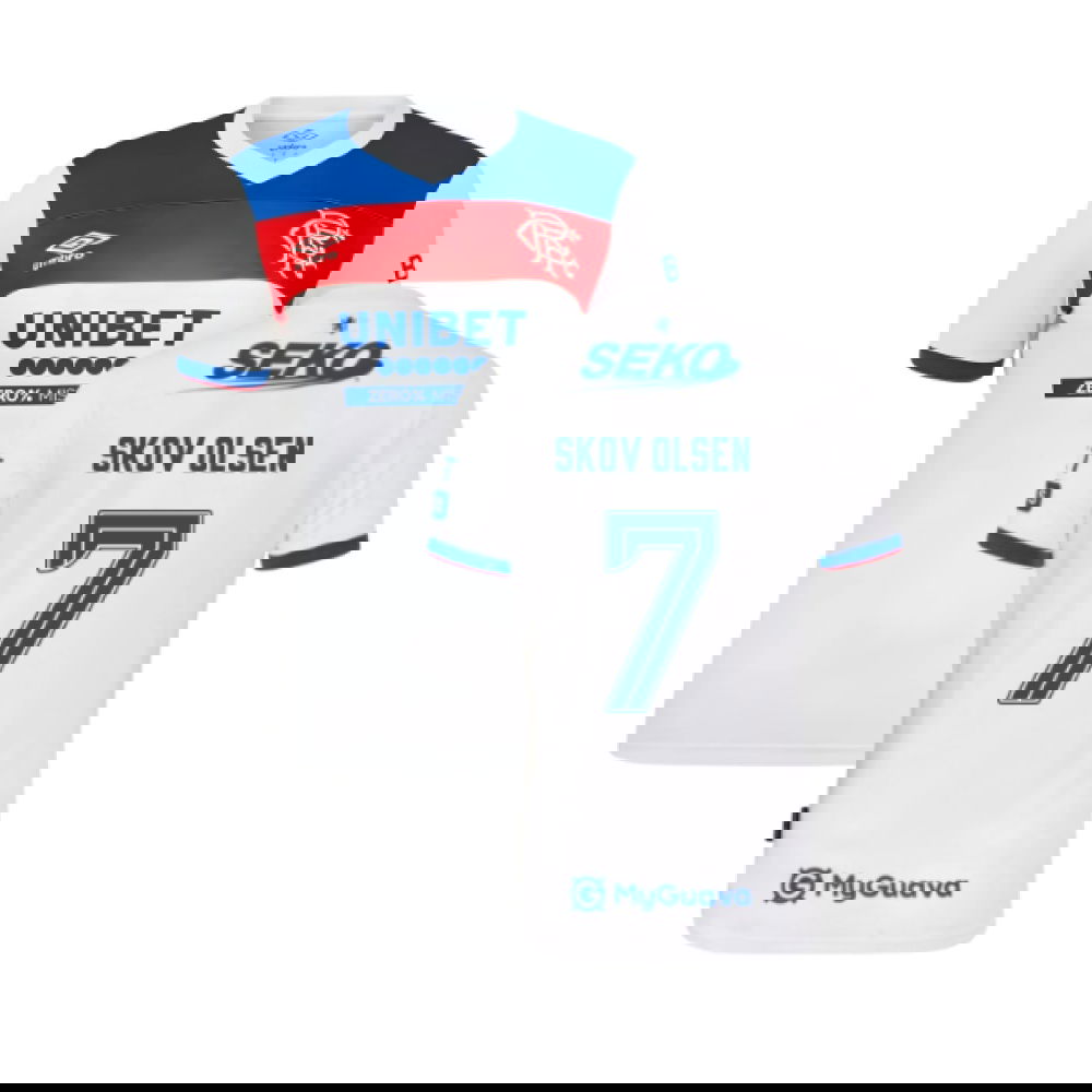 2025-2026 Rangers Away Shirt (Womens) (Skov Olsen 7)