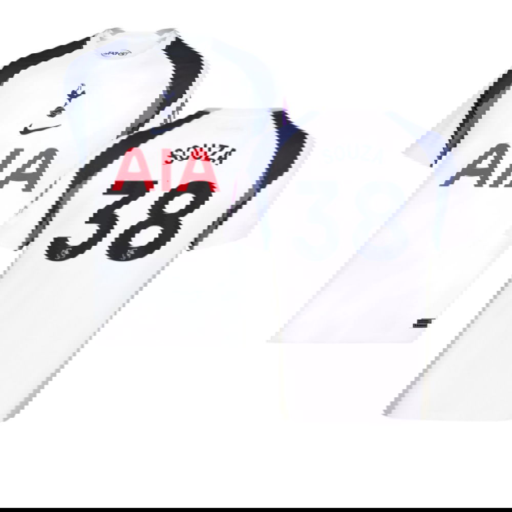 2025-2026 Tottenham Hotspur Home Shirt (Souza 38)