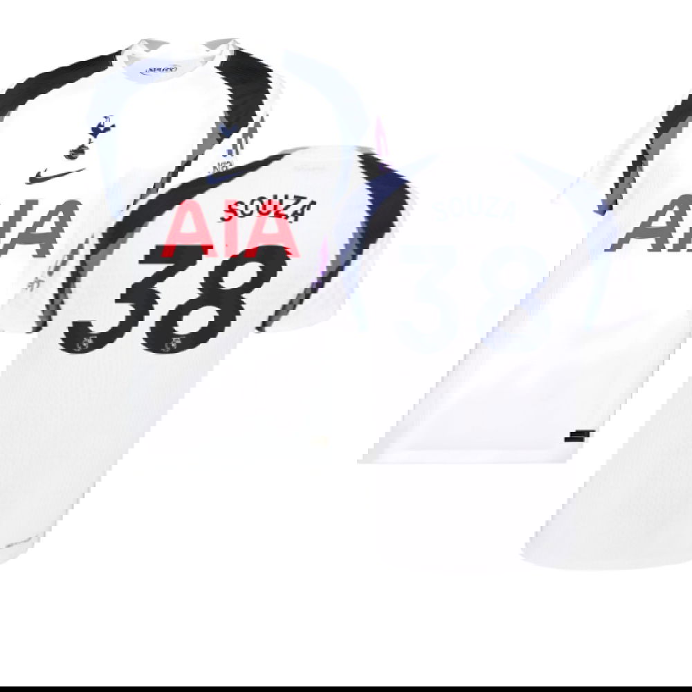 2025-2026 Tottenham Hotspur Authentic Home Shirt (Souza 38)