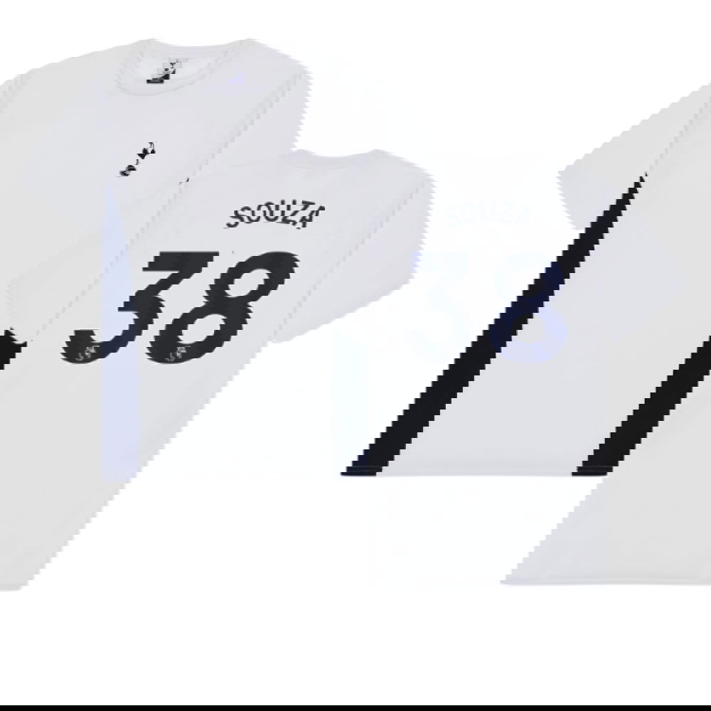 Tottenham Hotspur Poly T-shirt (White) (Souza 38)