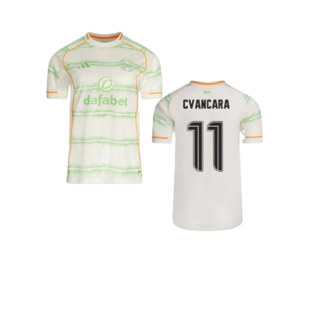 2025-2026 Celtic Third Shirt - Womens (Cvancara 11)