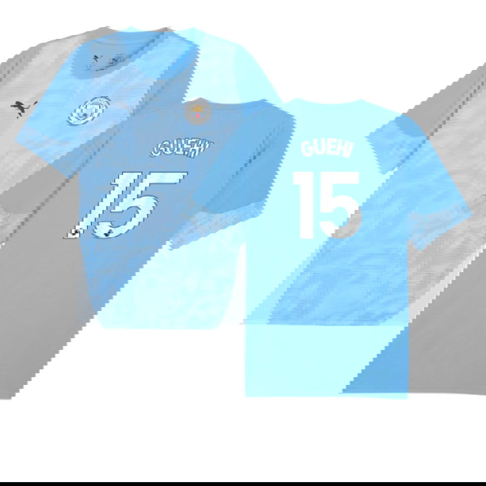 2025-2026 Man City Training Jersey (Light Blue) (Guehi 15)